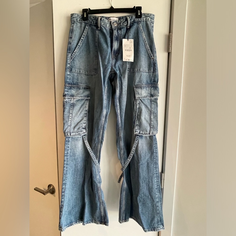 Zara cargo jeans
